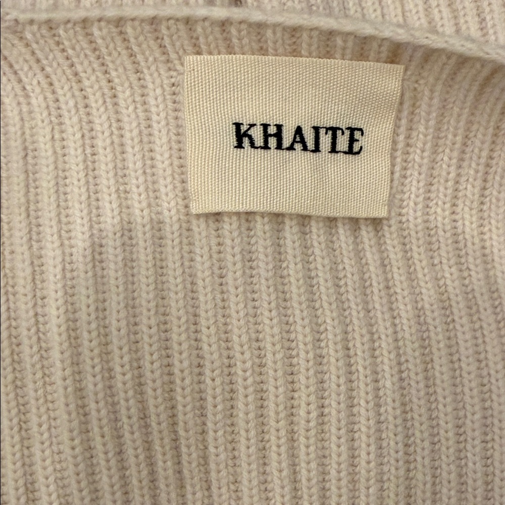 NEW Khaite Carolyn Bessette Style Sculptural Wool Knit Dress XS Bergdorf Goodman - Picture 15 of 16